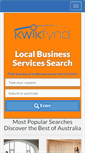 Mobile Screenshot of kwikfynd.com.au